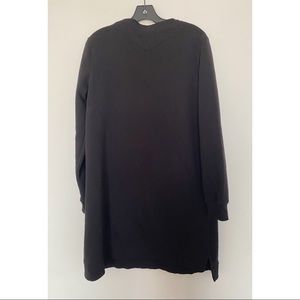 ASKYA black sweater dress